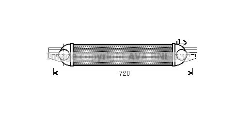 AVA QUALITY COOLING Välijäähdytin FT4388